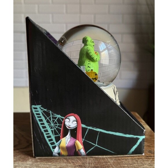 Nightmare Before Christmas Oogie Boogie Light Up Musical Water Globe - Picture 6 of 7